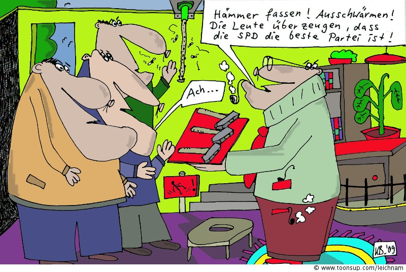 Cartoon: Politsatire 1