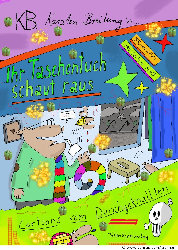 Illustration: Ihr Taschentuch schaut raus 1