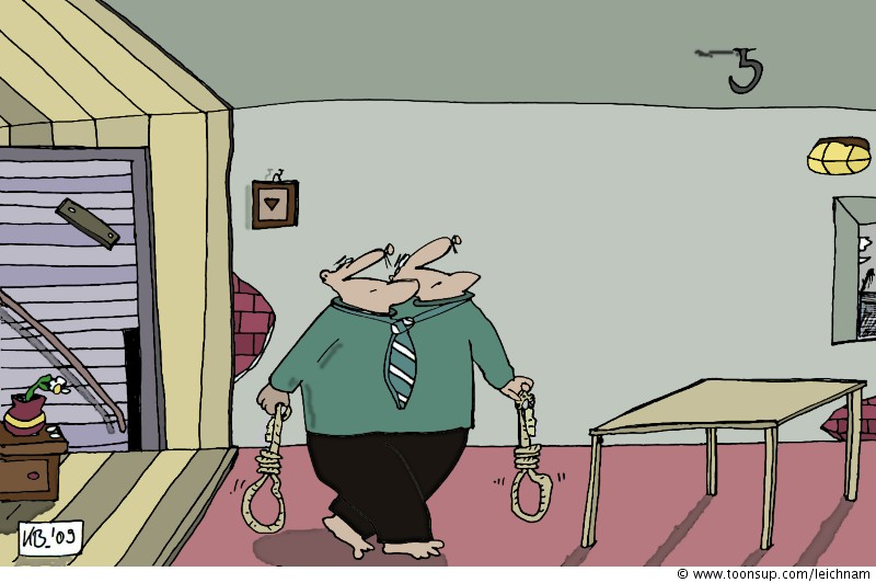 Cartoon: Without words 1