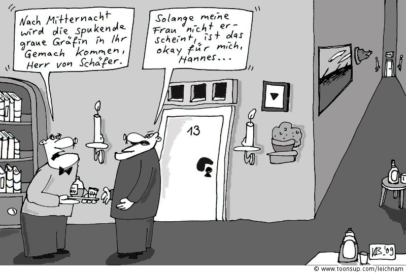 Cartoon: Graue Gräfin 1