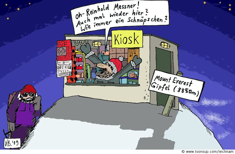 Cartoon: Gipfel 1