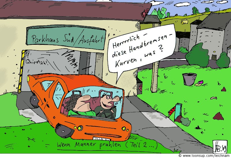 Cartoon: Parkhaus 1