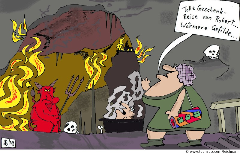 Cartoon: Geschenk-Reise 1