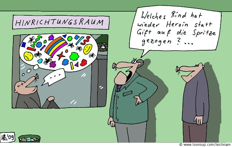 Cartoon: Im Trakt 1