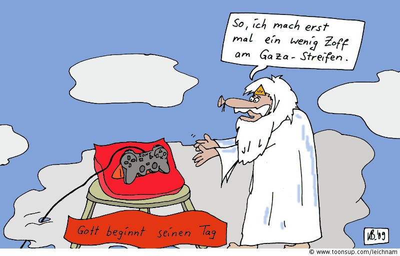 Cartoon: Der Herr mal wieder 1