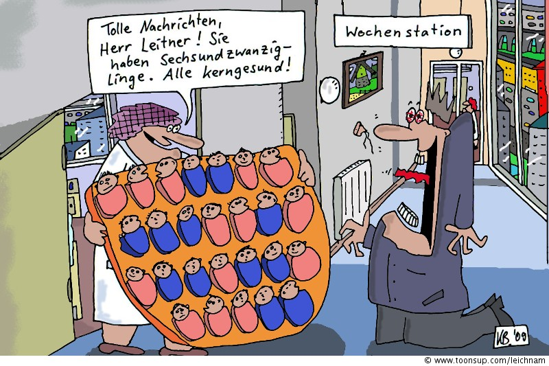 Cartoon: Tolle Nachrichten 1