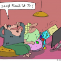 Scheiß Flachbild-TV!