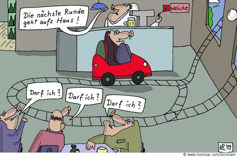 Cartoon: Die nächste Runde 1
