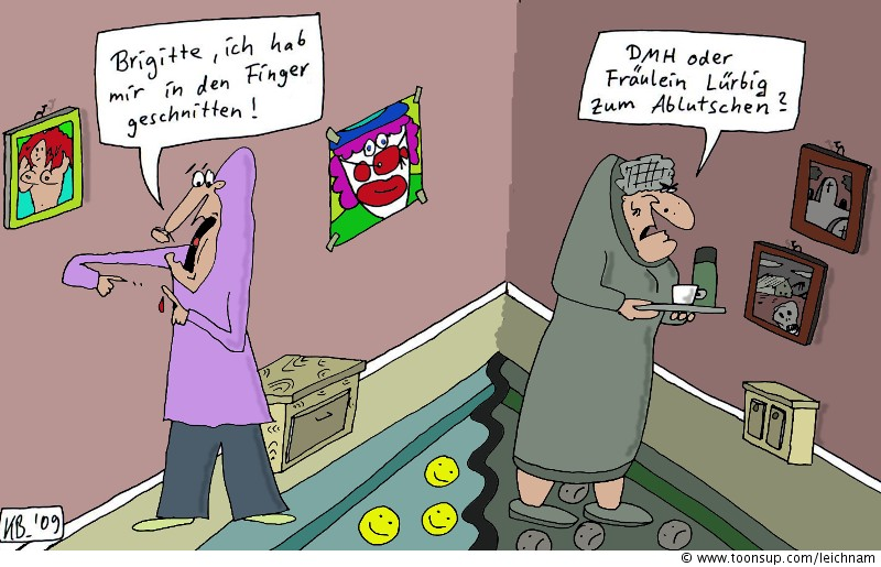 Cartoon: Finger 1
