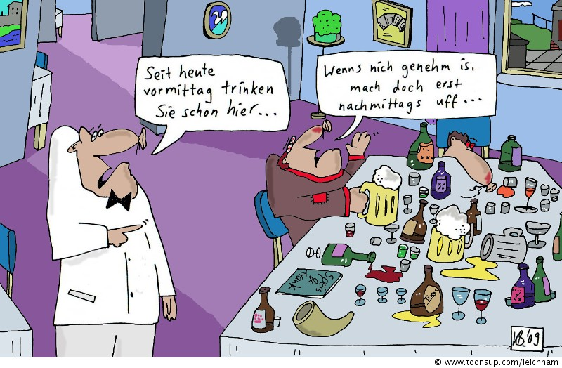 Cartoon: Trinken 1