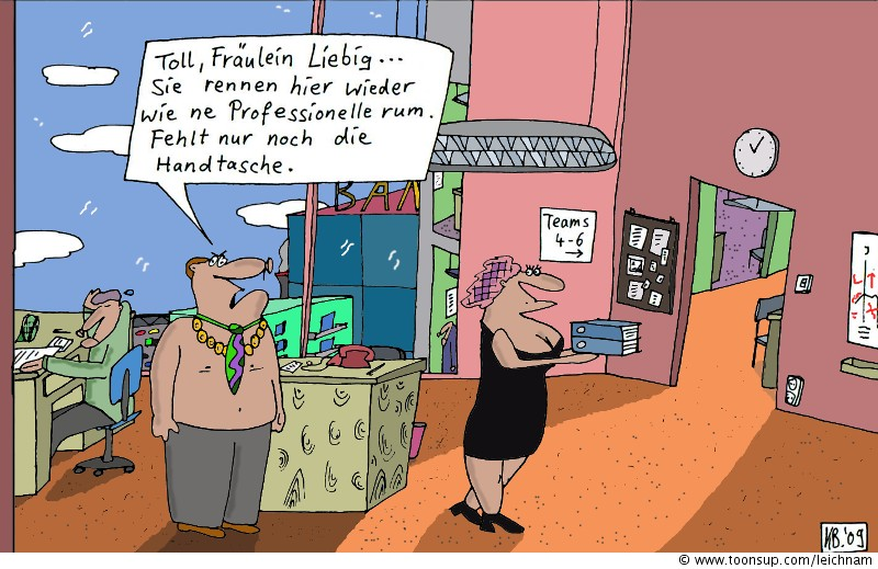 Cartoon: Muss mal erwähnt werden ... 1