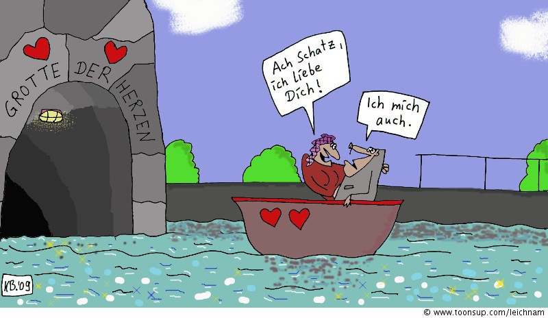 Cartoon: Grotte der Herzen 1