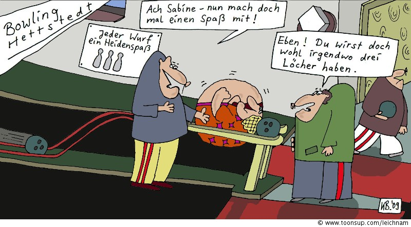 Cartoon: Bowling 1