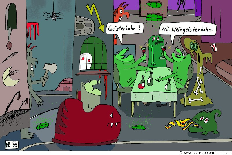 Cartoon: Geisterbahn? 1