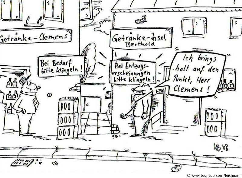 Cartoon: Getränke-Inseln ... 1