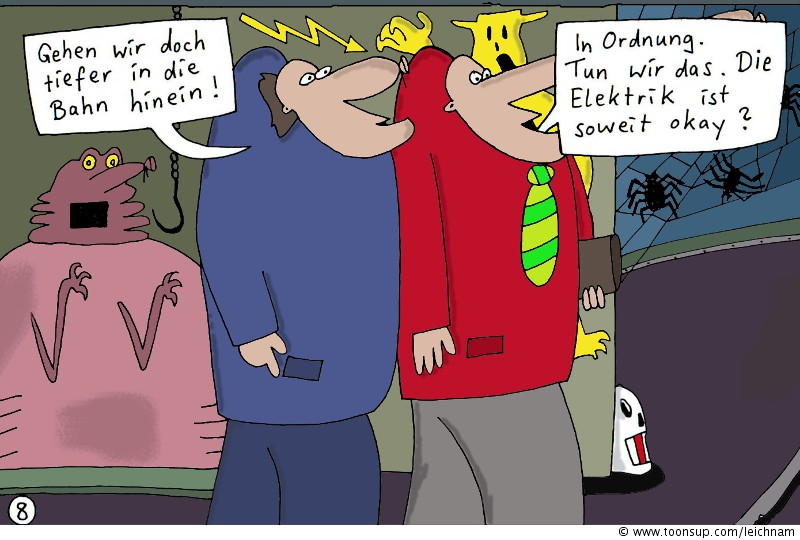 Comic: E. Rückschädel 9