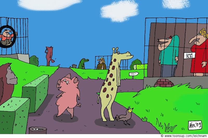 Cartoon: Zoo 1