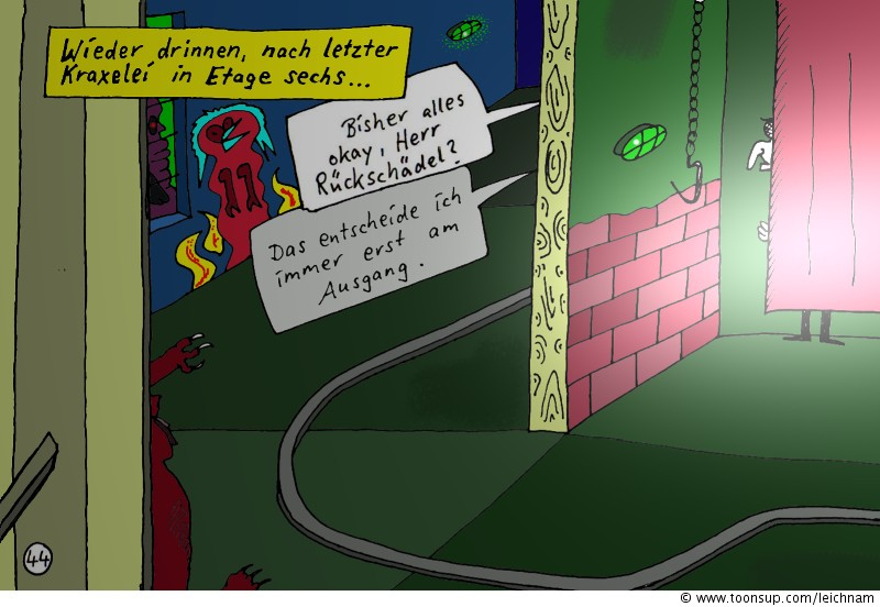 Comic: E. Rückschädel 2 45