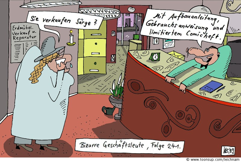 Cartoon: Erdmöbel Eckert 1