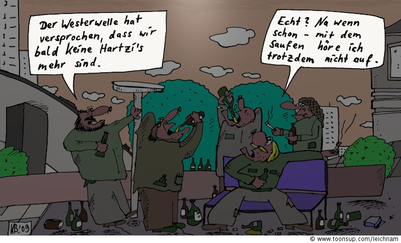 Cartoon: Das Versprechen 1