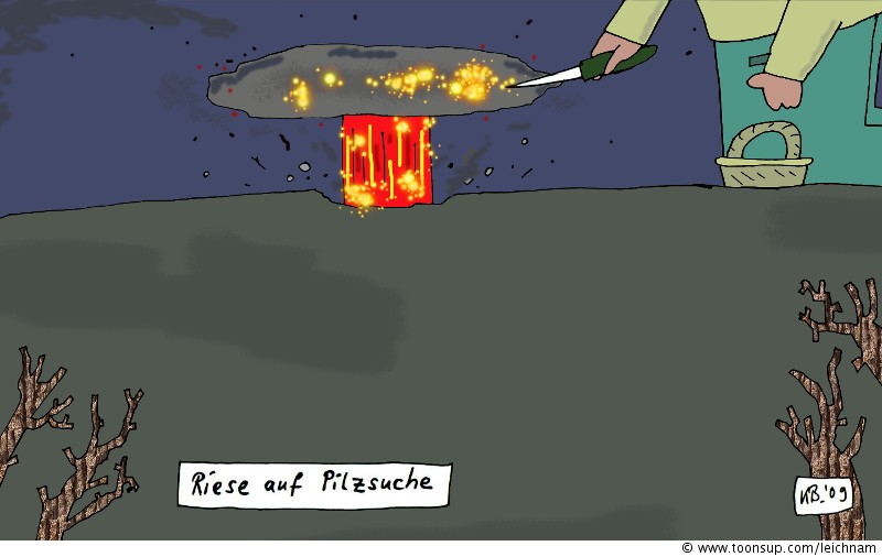 Cartoon: Riese 1