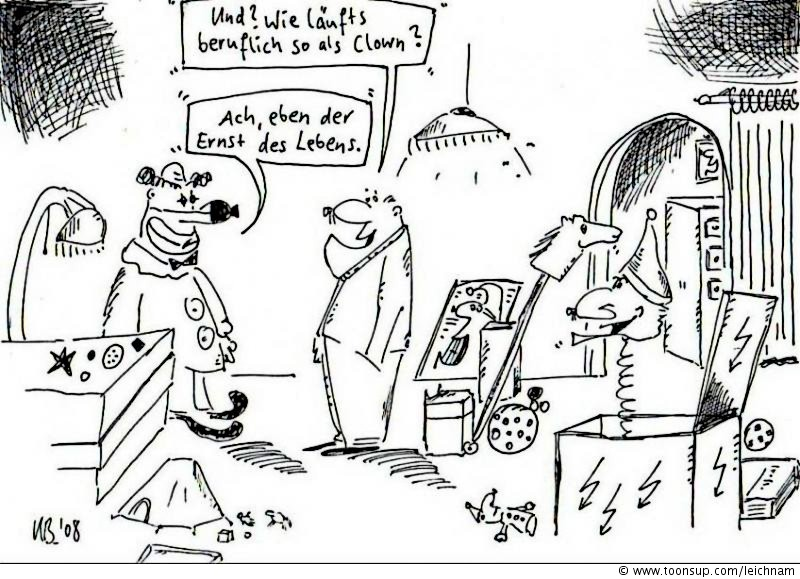 Cartoon: Beruflich so ... 1