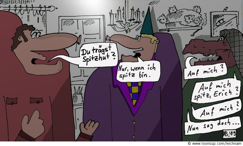 Cartoon: Spitzhut 1
