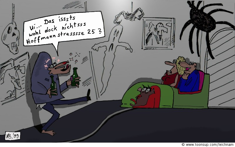 Cartoon: Hoffmannstraße 1