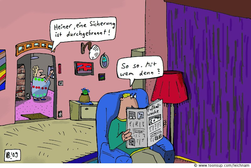 Cartoon: Sicherung 1