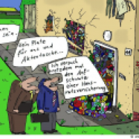 Verstopftes Haus