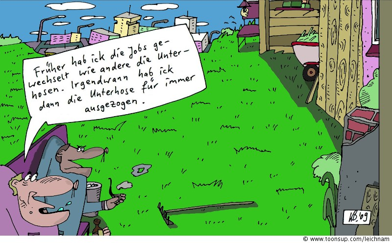 Cartoon: Jobs und Unterhosen 1