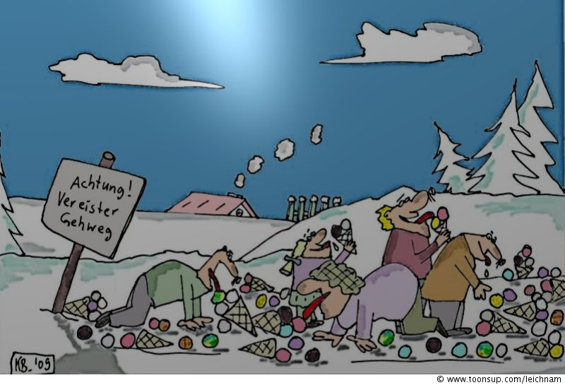 Cartoon: Vorsicht! 1