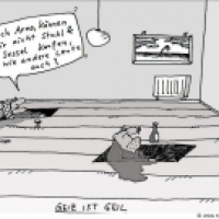 Fein sitzen