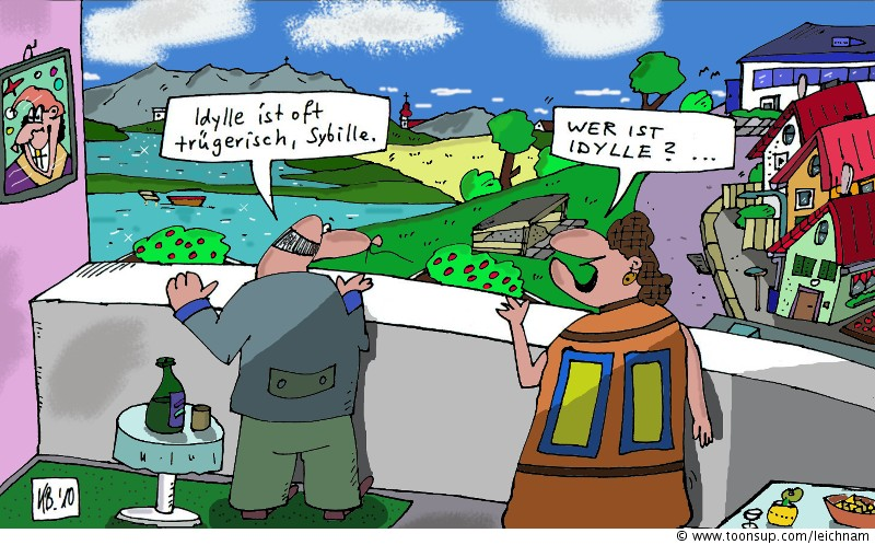 Cartoon: Trugschluss 1