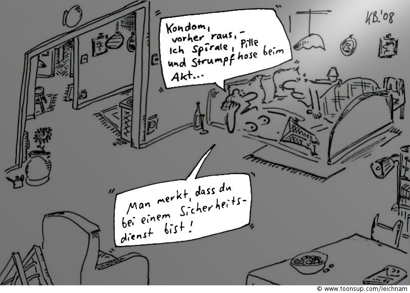 Cartoon: Nummer Sicher 1