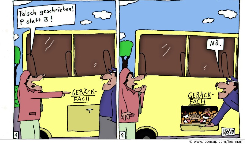 Comic: Am Bus 1