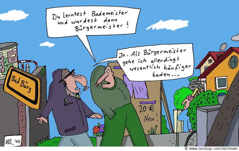 Cartoon: Bad Bürg 1
