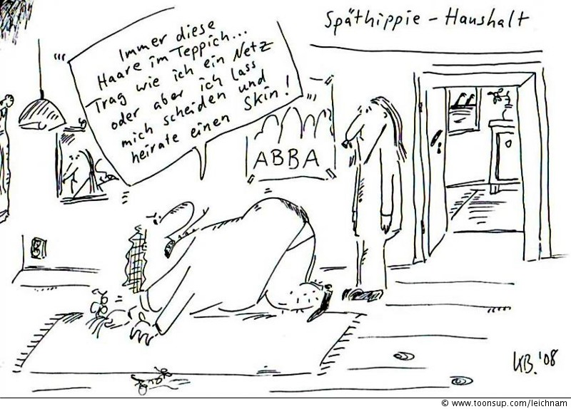 Cartoon: Haare Haare Haare ... 1