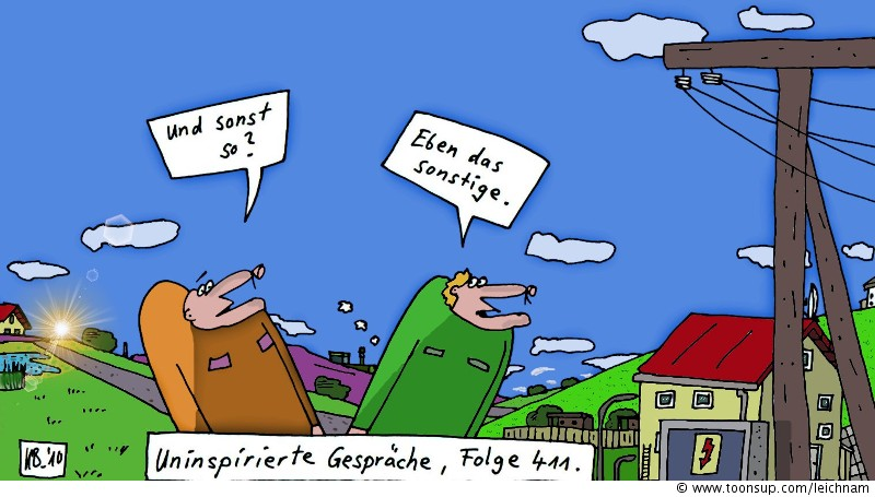 Cartoon: Sonst 1
