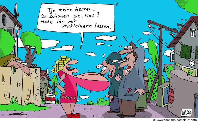 Cartoon: Tja meine Herren ... 1