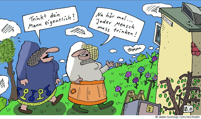 Cartoon: Na hör mal ... 1
