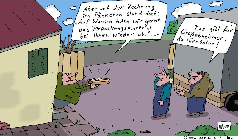 Cartoon: Auf Wunsch 1