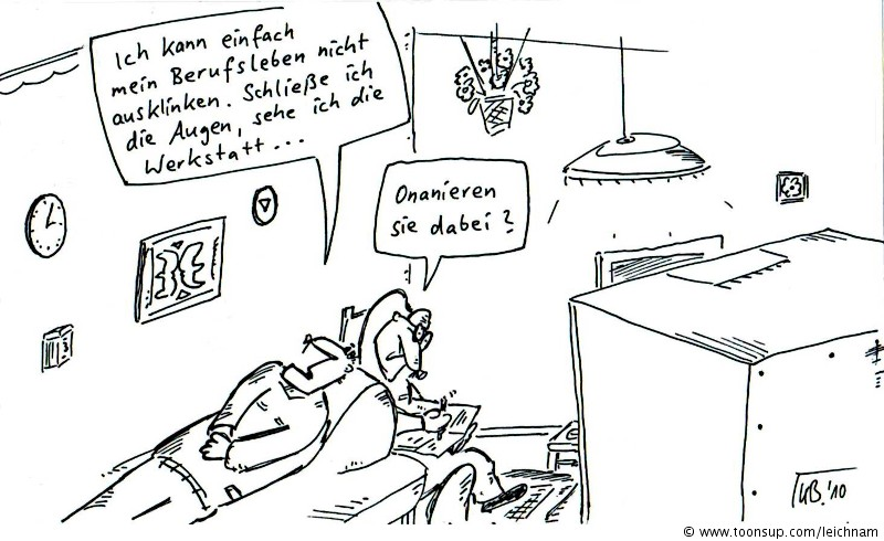 Cartoon: ausklinken 1