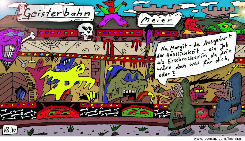 Cartoon: Gespenster 1