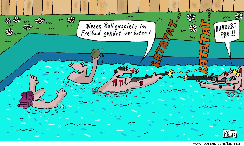 Cartoon: Ballgespiele 1