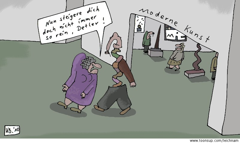 Cartoon: Der Detlev wieder ... 1