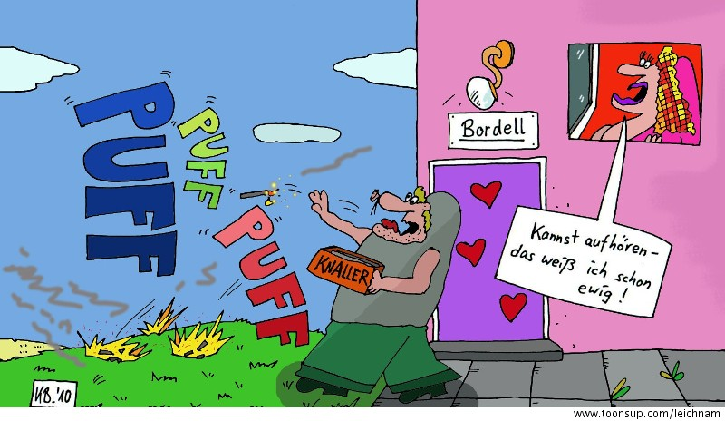 Cartoon: Kannst aufhören! 1