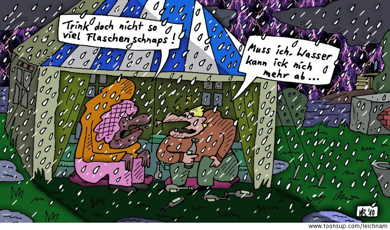 Cartoon: Nich mehr ab ... 1