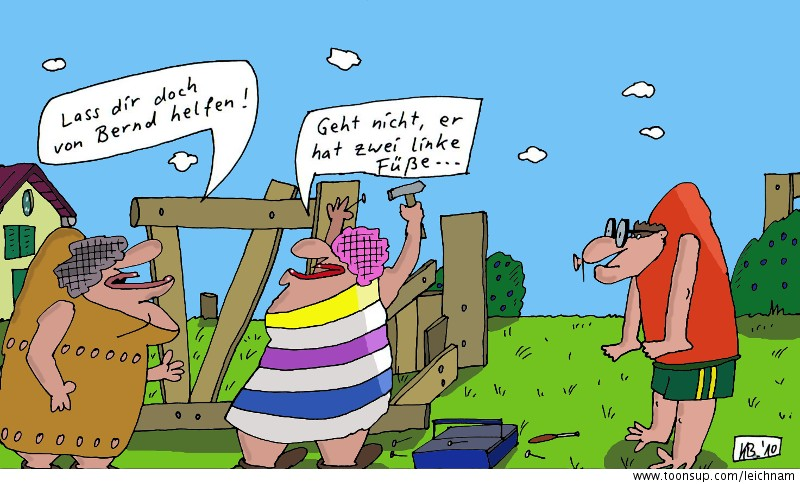 Cartoon: Der Bernd 1