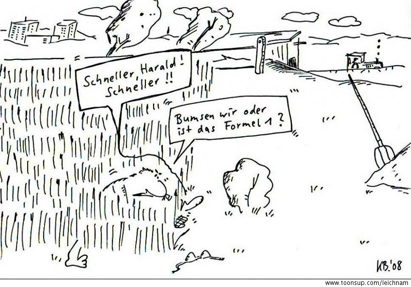 Cartoon: Bums! 1